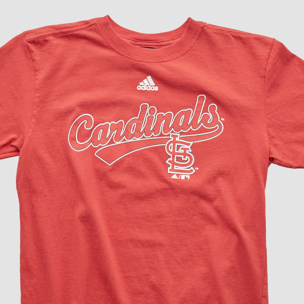 St. Louis Cardinals Adidas T-shirt - Red - S by Fanatics Real Vintage T-shirts