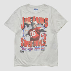 San Francisco 49ers Hanes 90s T-shirt White Vintage