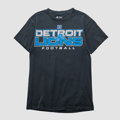 Detroit Lions NFL 2010s T-shirt Black Vintage