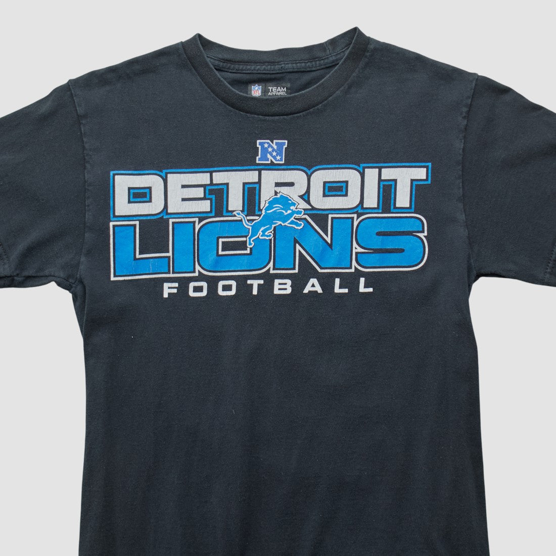Detroit Lions NFL 2010s T-shirt Black Vintage