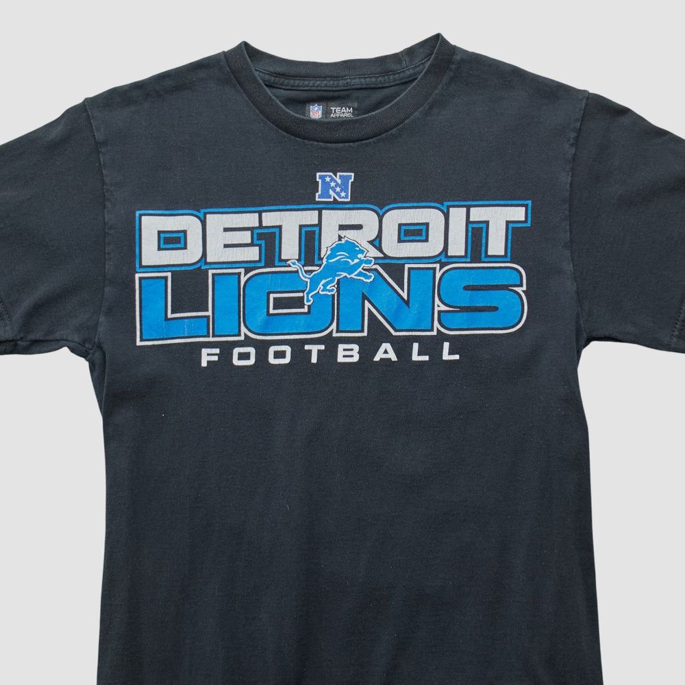 Detroit Lions NFL 2010s T-shirt Black Vintage