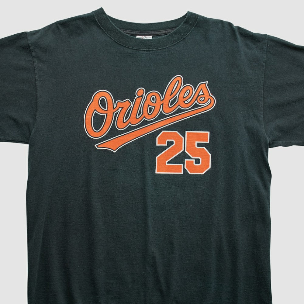 Baltimore Orioles Majestic 2000s T-shirt - Black - XL by Fanatics Real Vintage T-shirts
