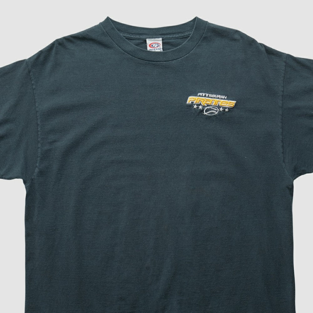Pittsburgh Pirates True Fan 2000s T-shirt - Black - L by Fanatics Real Vintage T-shirts