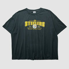 Pittsburgh Steelers NFL 2000s T-shirt Black Vintage
