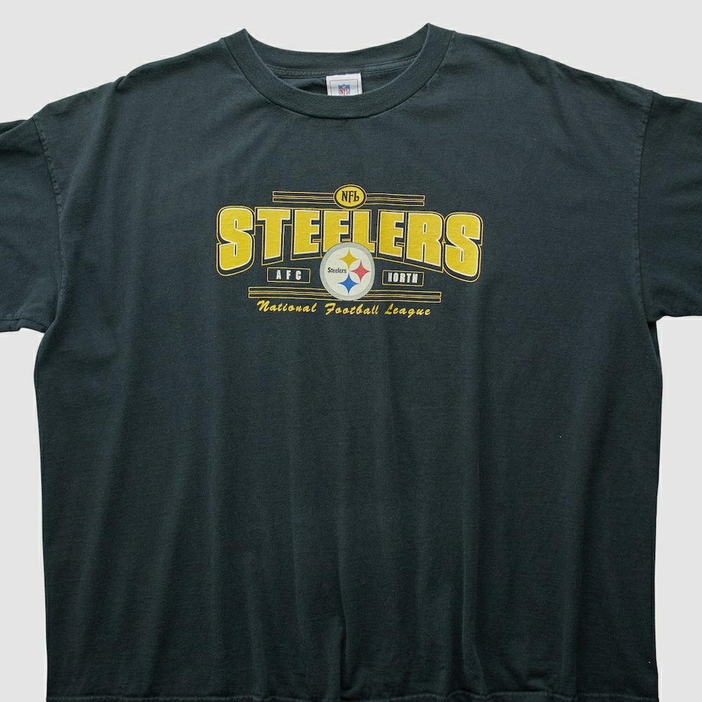 Pittsburgh Steelers NFL 2000s T-shirt Black Vintage