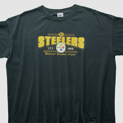 Pittsburgh Steelers NFL 2000s T-shirt Black Vintage