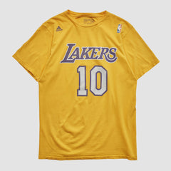 Los Angeles Lakers 2010s T-shirt Yellow Vintage