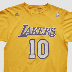 Los Angeles Lakers 2010s T-shirt Yellow Vintage