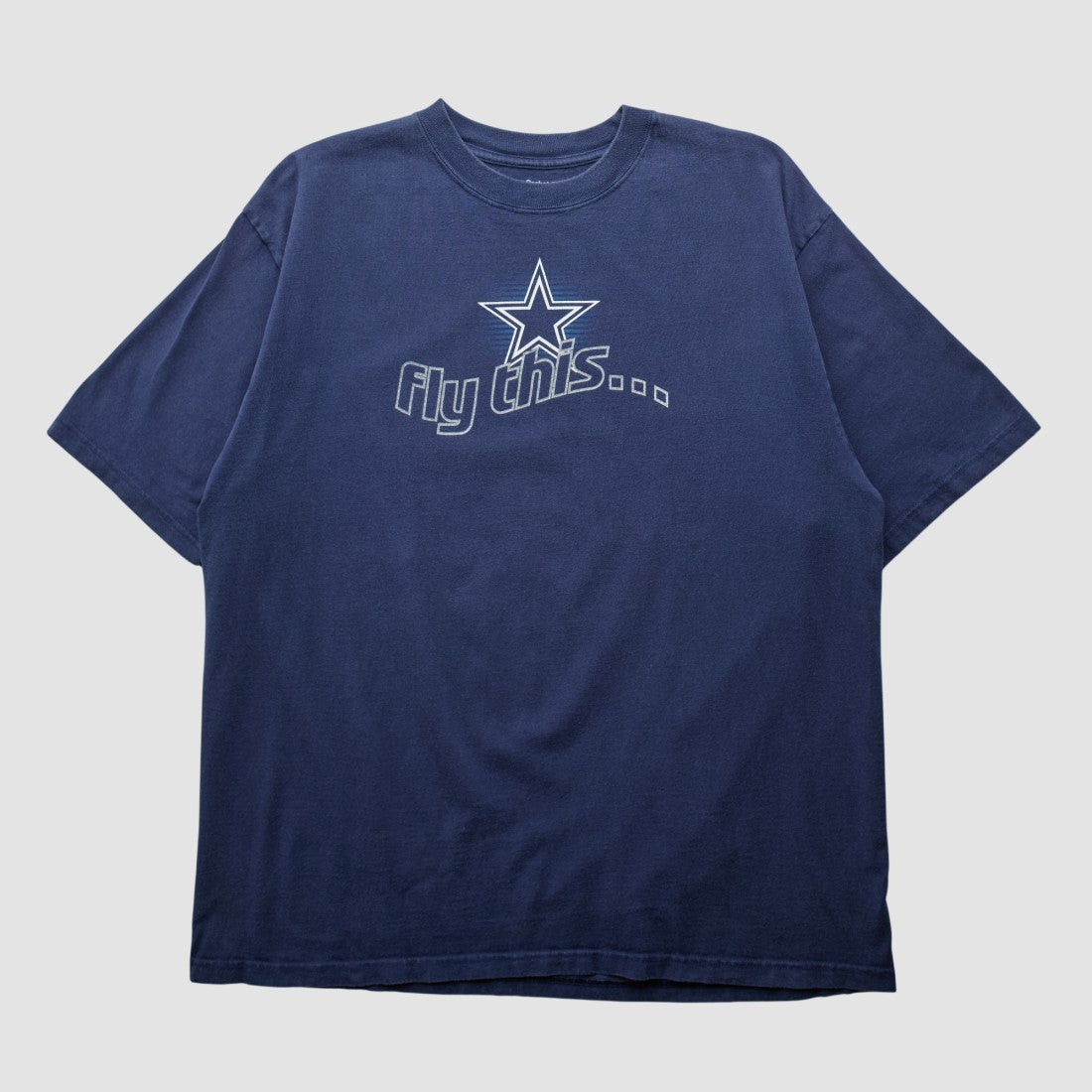 Dallas Cowboys Reebok 2000s T-shirt Navy Vintage