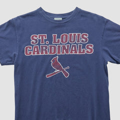 St. Louis Cardinals Genuine Merchandise 2000s T-shirt - Navy - S by Fanatics Real Vintage T-shirts
