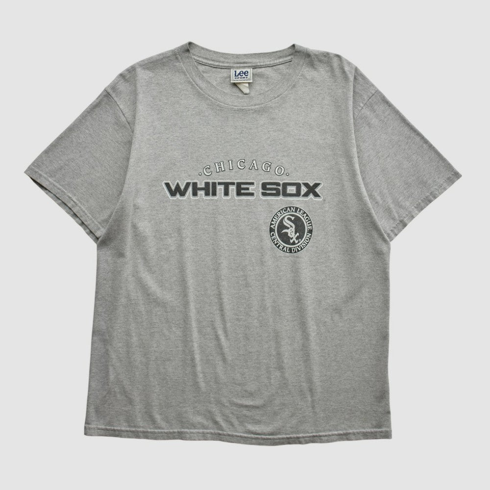 Chicago White Sox Lee Apparel 2000s T-shirt - Heather Gray - L by Fanatics Real Vintage T-shirts