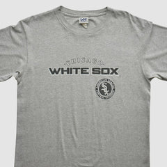 Chicago White Sox Lee Apparel 2000s T-shirt - Heather Gray - L by Fanatics Real Vintage T-shirts