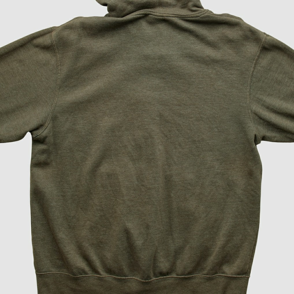 Seattle Seahawks NFL 2010s Hooded Full Zip Sweatshirt Olive Vintage
