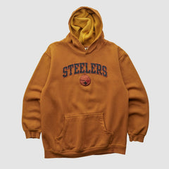 Pittsburgh Steelers NFL 2000s Hooded Pullover Sweatshirt Clay Vintage
