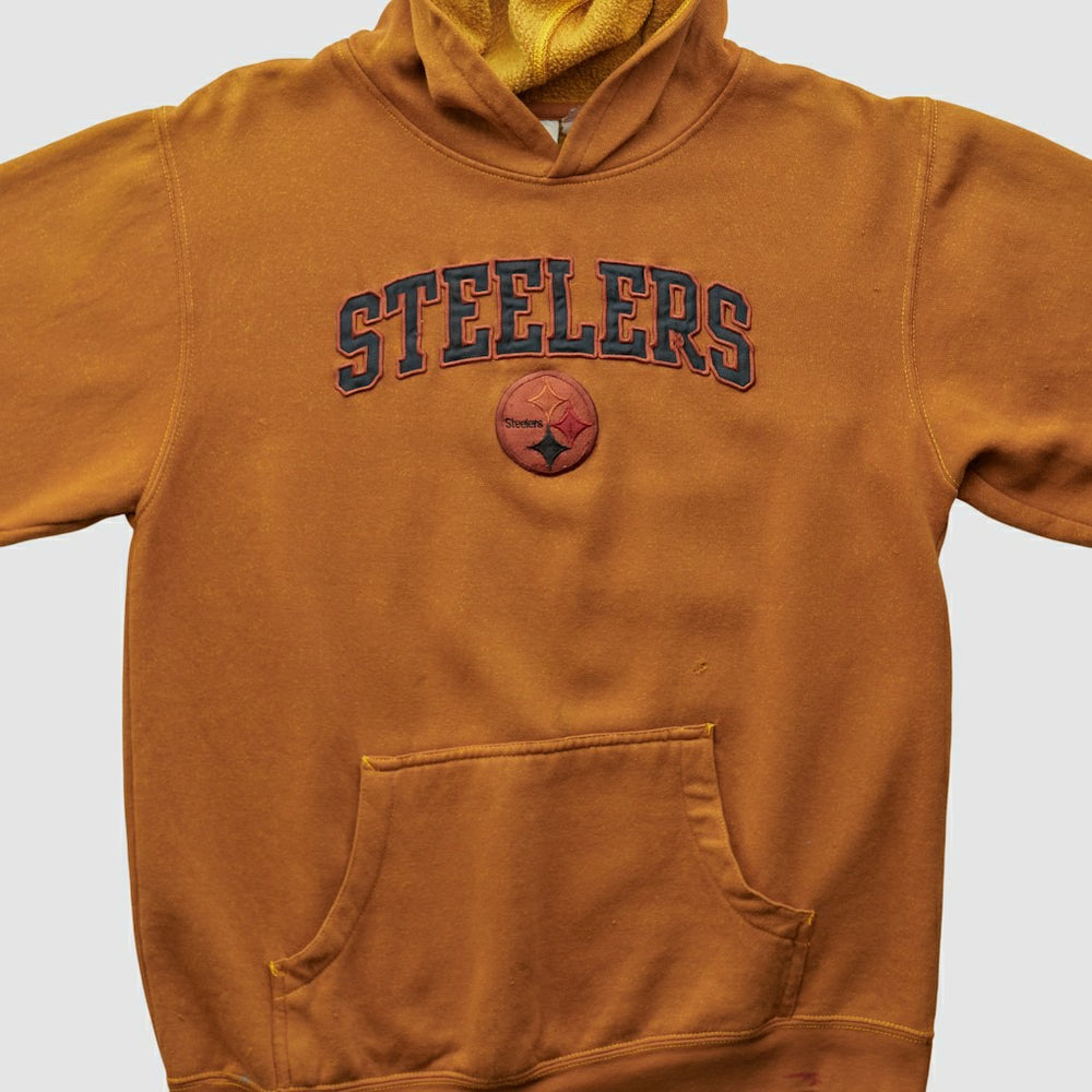Pittsburgh Steelers NFL 2000s Hooded Pullover Sweatshirt Clay Vintage