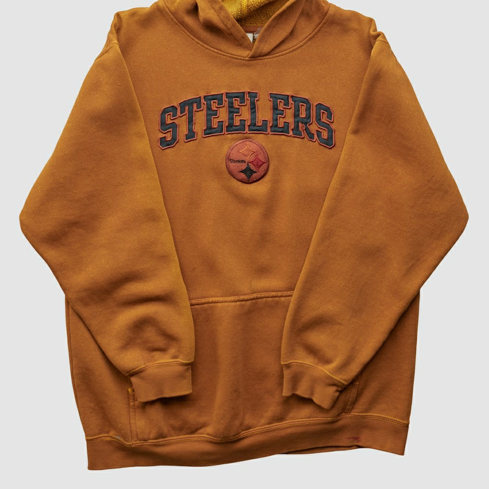 Pittsburgh Steelers NFL 2000s Hooded Pullover Sweatshirt Clay Vintage