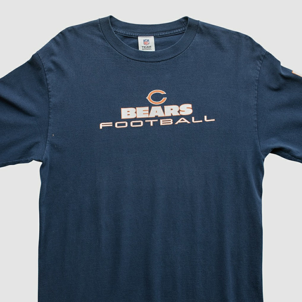 Chicago Bears NFL 2010s Long Sleeve T-shirt Navy Vintage