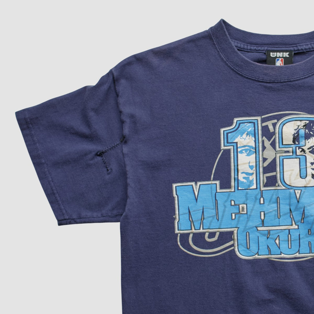 Mehmet Okur UNK 2000s T-shirt Navy Vintage