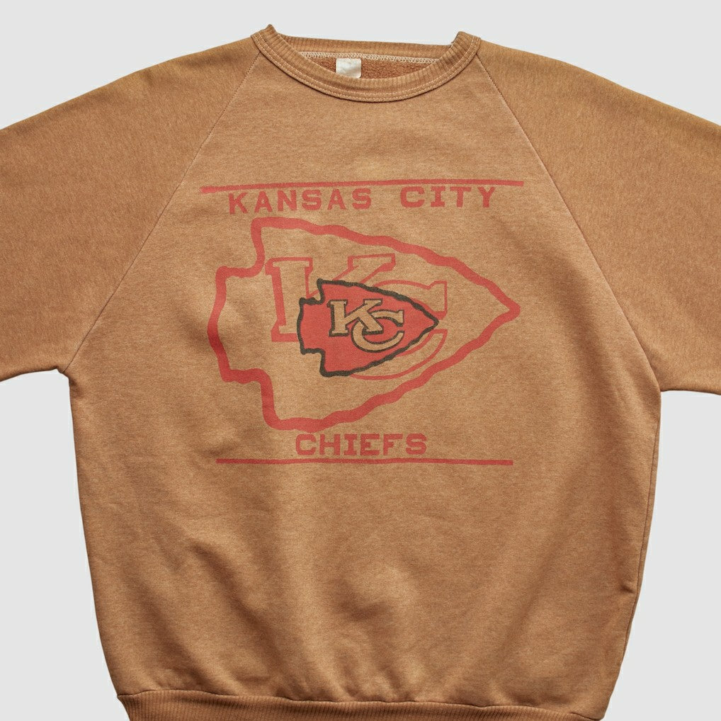 Kansas City Chiefs Pullover Sweatshirt Clay Vintage