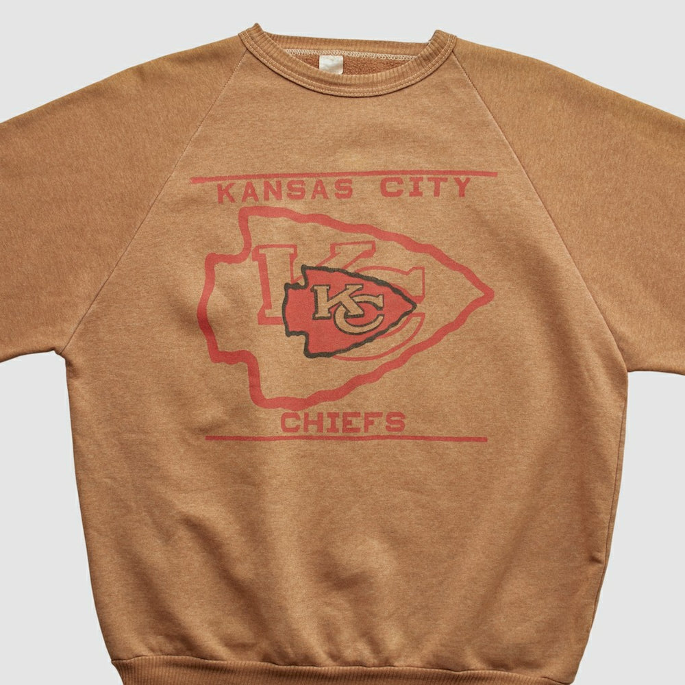 Kansas City Chiefs Pullover Sweatshirt Clay Vintage