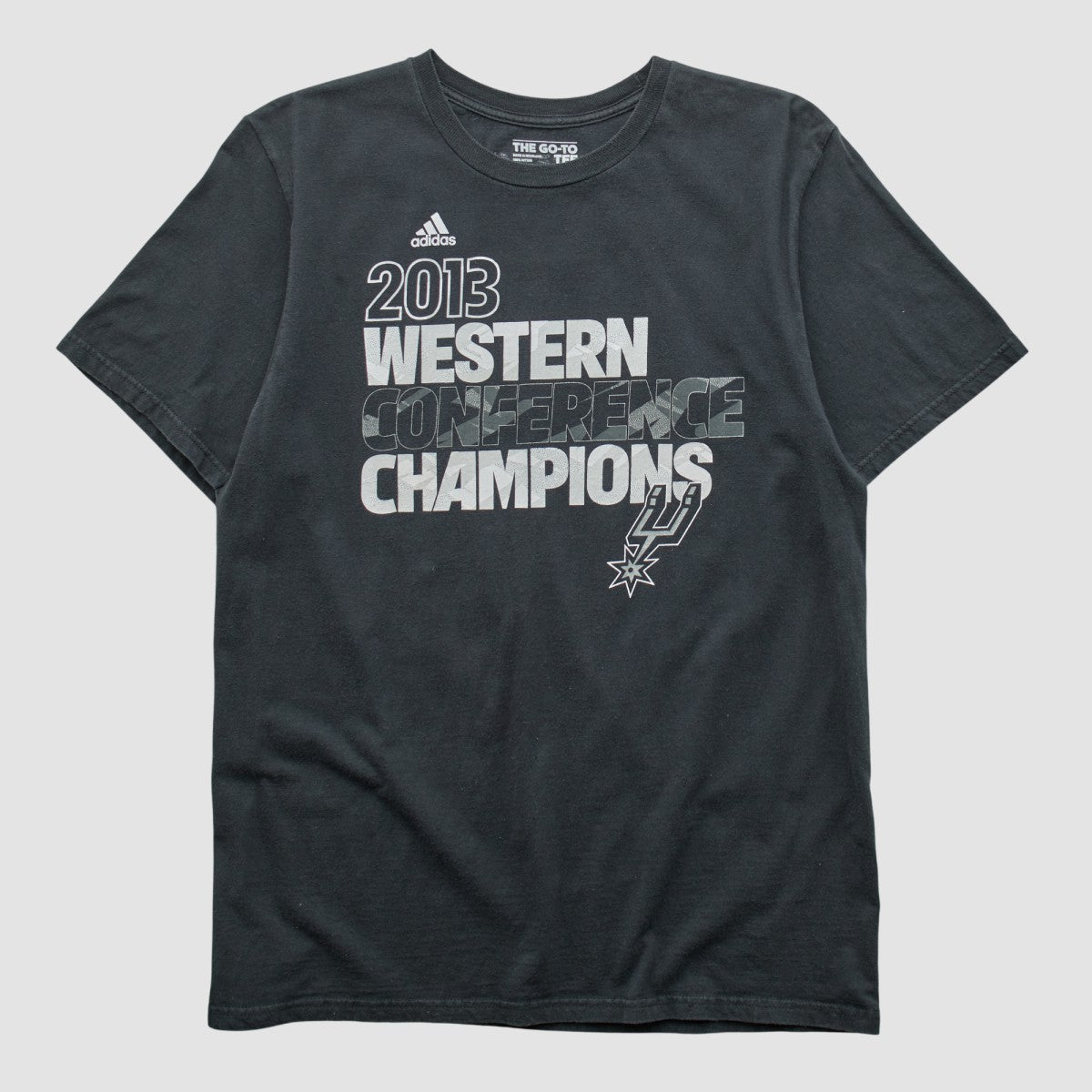 San Antonio Spurs 2013 T-shirt Black Vintage