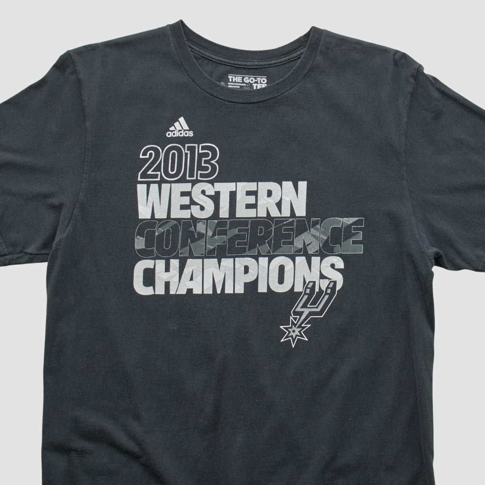 San Antonio Spurs 2013 T-shirt Black Vintage