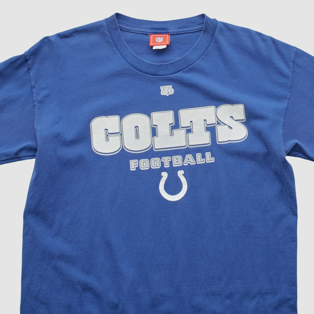 Indianapolis Colts NFL 2000s Long Sleeve T-shirt Blue Vintage