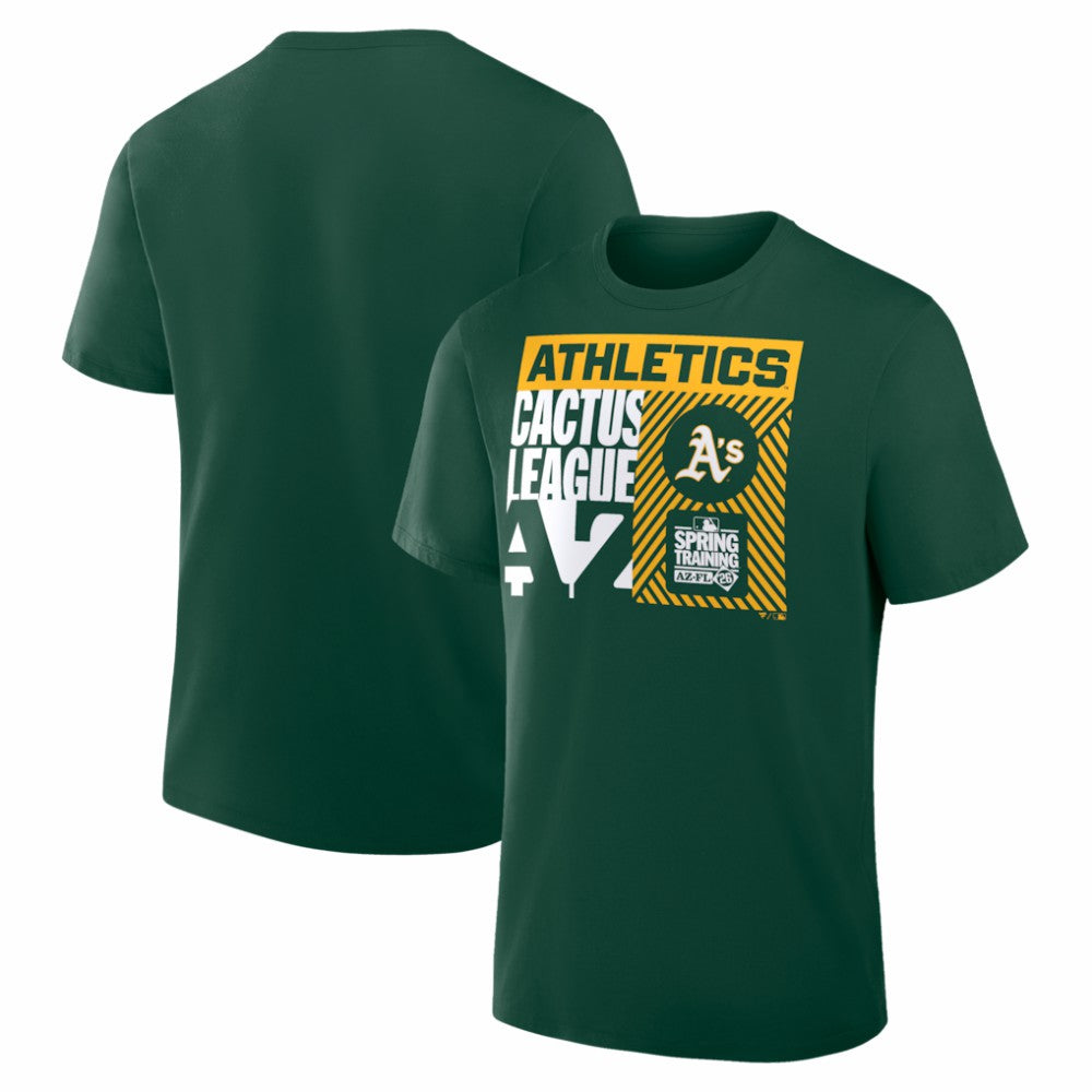 Athletics 2026 Spring Training True Icon T-Shirt - Green T-shirts