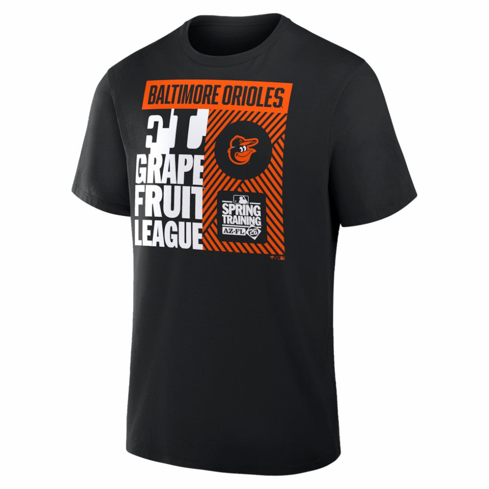 Baltimore Orioles 2026 Spring Training True Icon T-Shirt - Black T-shirts