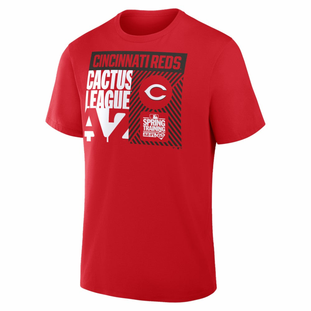 Cincinnati Reds 2026 Spring Training True Icon T-Shirt - Red T-shirts