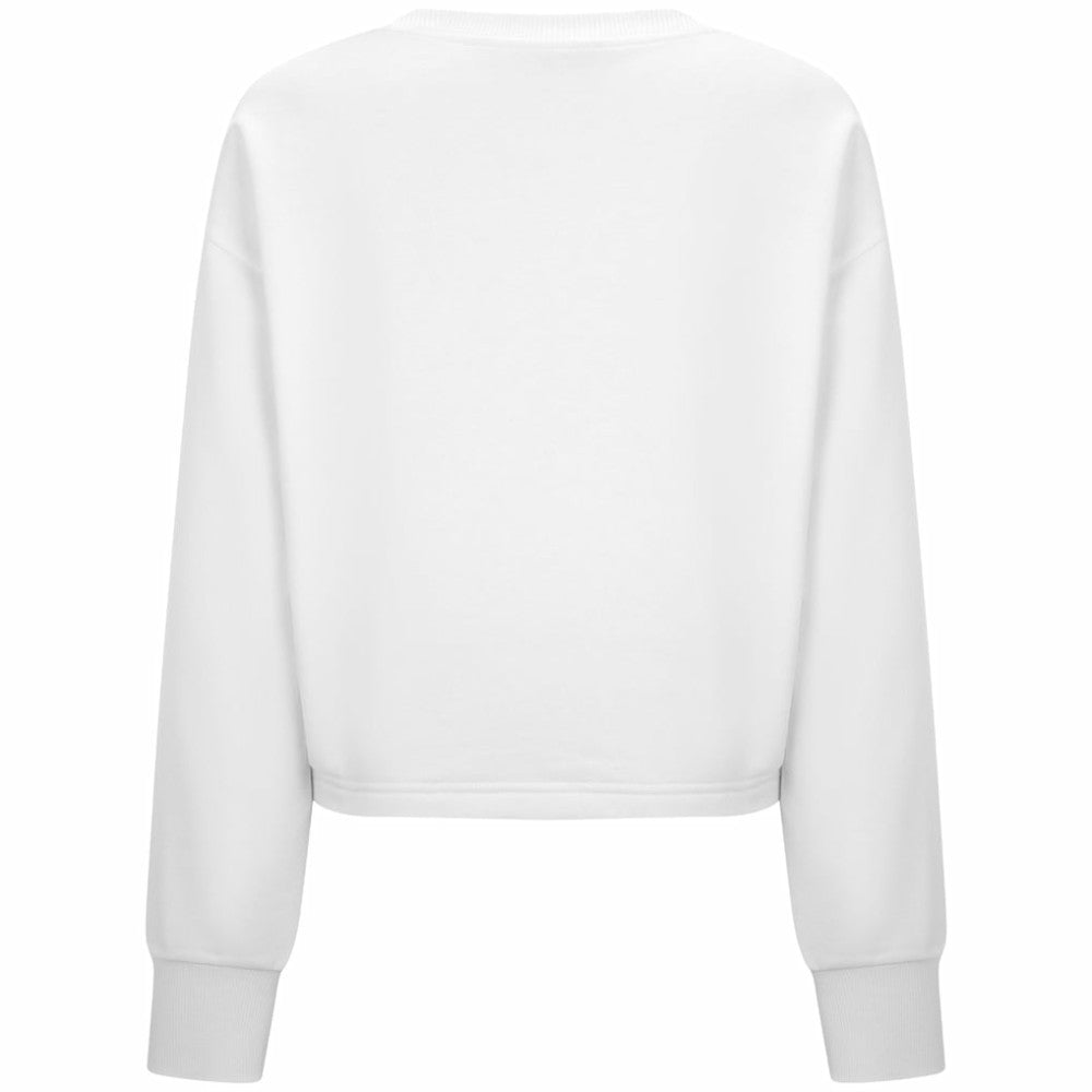 Baltimore Orioles Levelwear Women's Judd Cornerstone Cropped Sweatshirt - White Sweatshirts