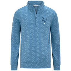 Athletics Levelwear Chameleon Quarter-Zip Pullover - Blue Pullover