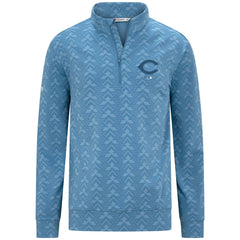 Cincinnati Reds Levelwear Chameleon Quarter-Zip Pullover - Blue Pullover