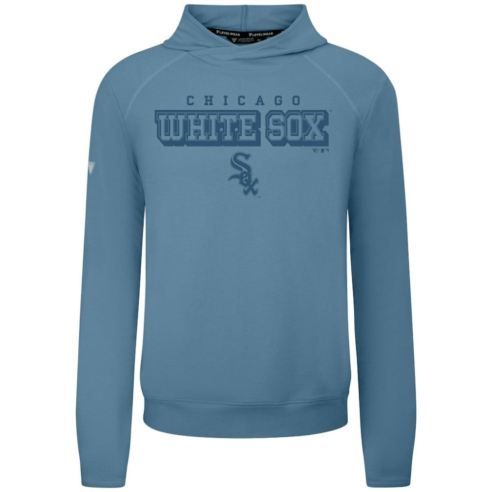 Chicago White Sox Levelwear Mandate Tri-Blend Hoodie - Blue Hoodies