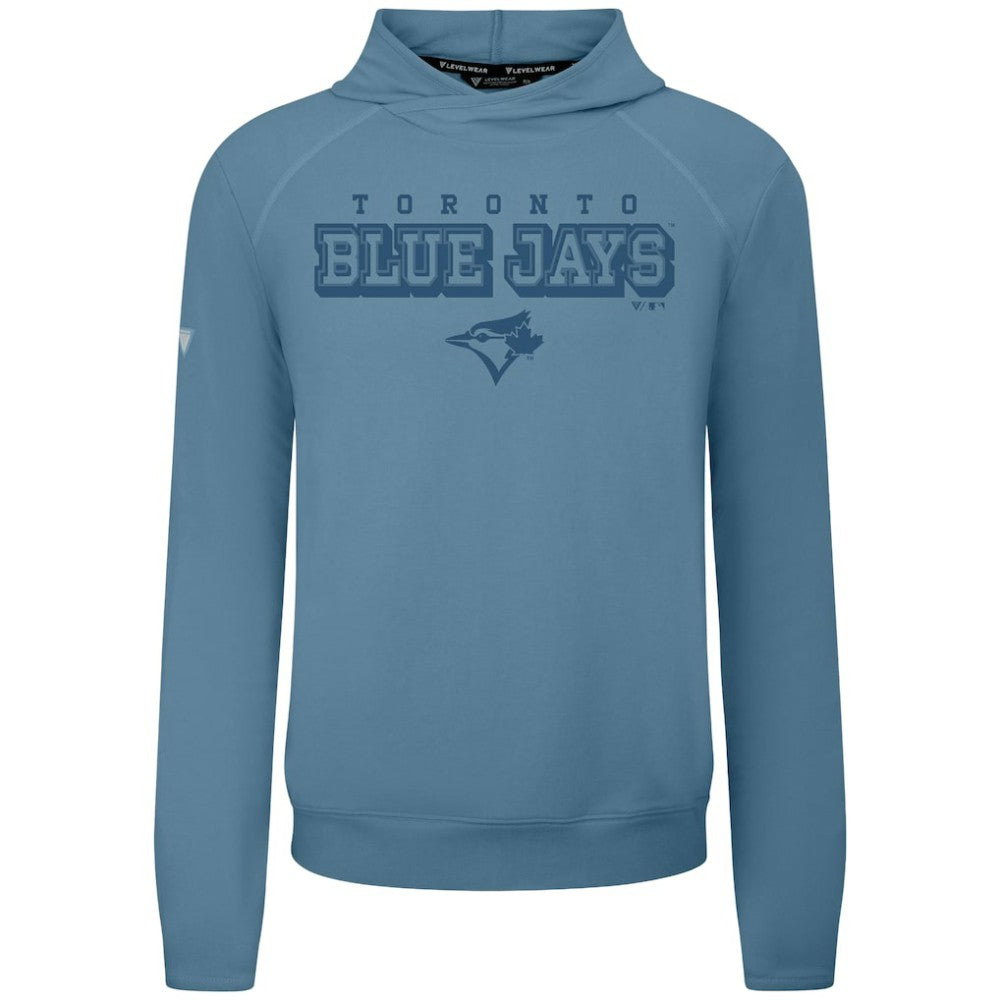 Toronto Blue Jays Levelwear Mandate Tri-Blend Hoodie - Blue Hoodies