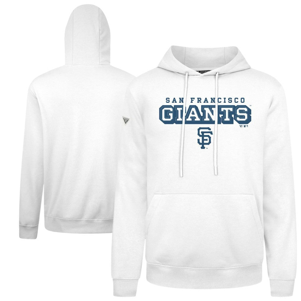 San Francisco Giants Levelwear Podium Hoodie - White Hoodies
