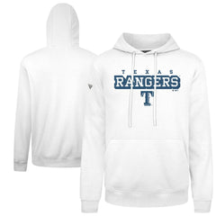Texas Rangers Levelwear Podium Hoodie - White Hoodies