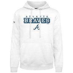 Atlanta Braves Levelwear Podium Hoodie - White Hoodies
