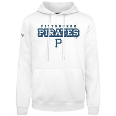 Pittsburgh Pirates Levelwear Podium Hoodie - White Hoodies
