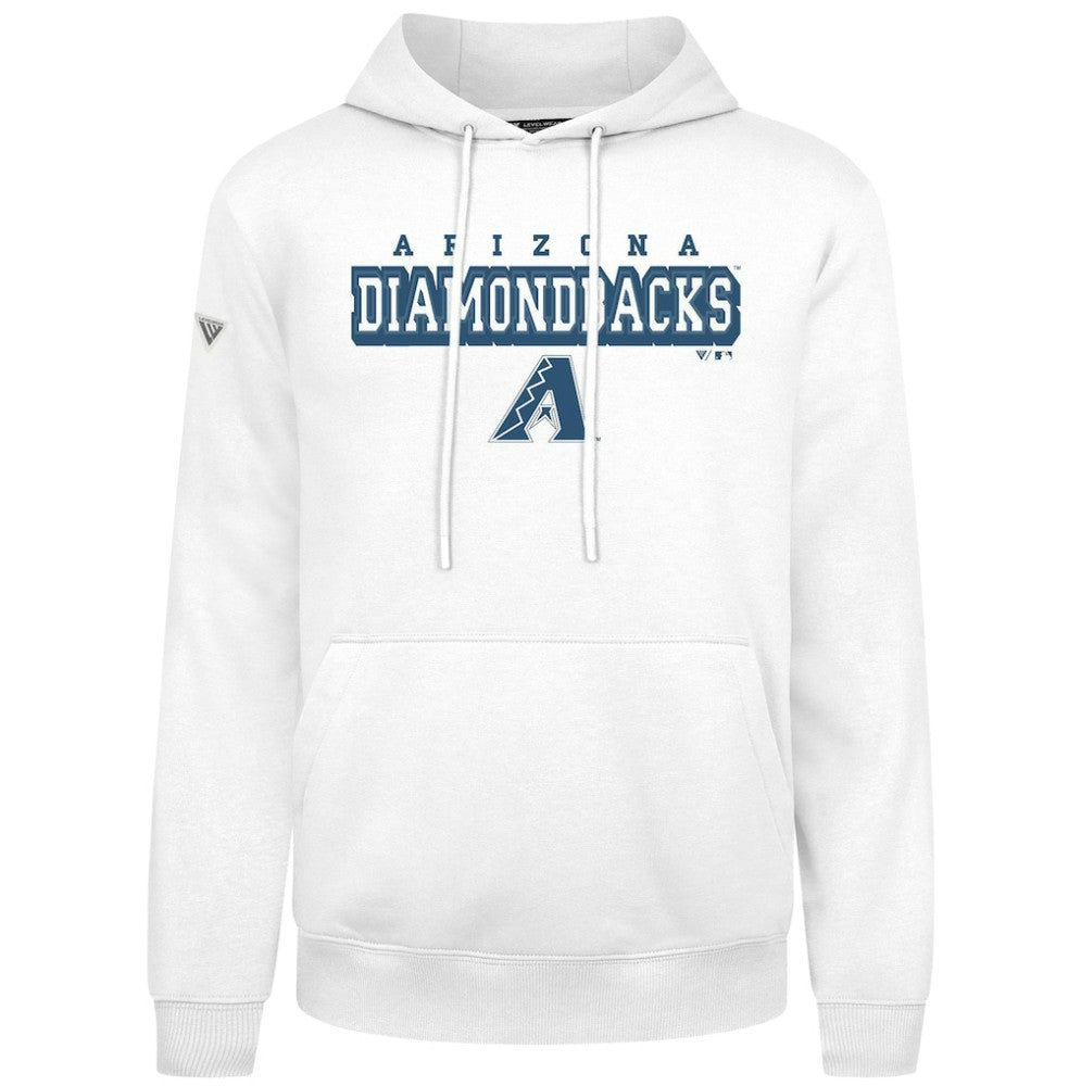 Arizona Diamondbacks Levelwear Podium Hoodie - White Hoodies