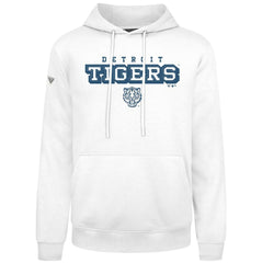 Detroit Tigers Levelwear Podium Hoodie - White Hoodies
