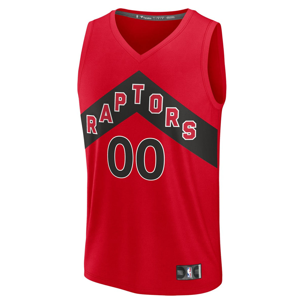 Toronto Raptors Fast Break Custom Jersey Icon Edition Red