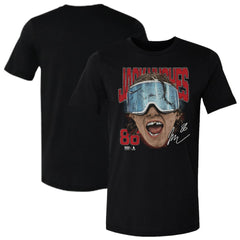 NHL Jack Hughes US Men's Hockey 500 Level Goggles T-Shirt - Black