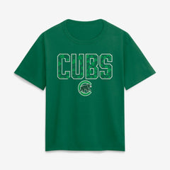 Chicago Cubs Women's St. Patty's T-Shirt - Green T-shirts