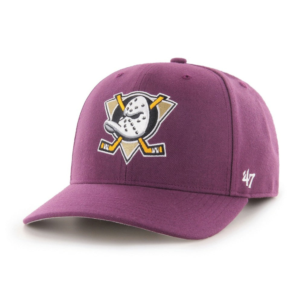 NHL Anaheim Ducks '47 Cold Zone MVP Adjustable Hat - Purple