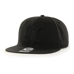 NHL Anaheim Ducks '47 No Shot Captain Snapback Hat - Black