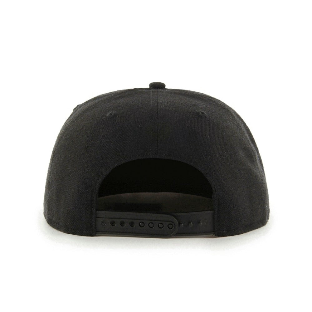 NHL Anaheim Ducks '47 No Shot Captain Snapback Hat - Black