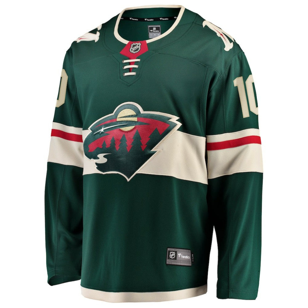 NHL Bobby Brink Minnesota Wild Fanatics Home Breakaway Jersey - Green