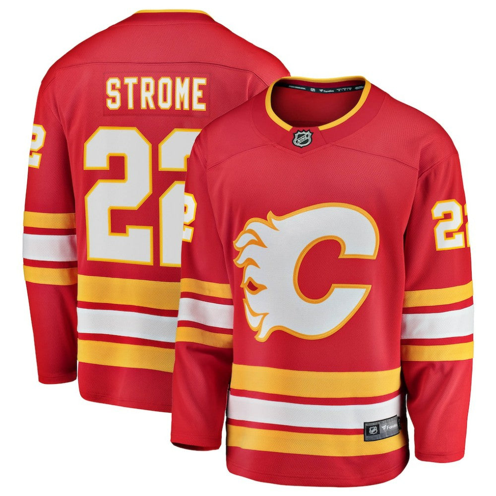 NHL Ryan Strome Calgary Flames Fanatics Home Breakaway Jersey - Red
