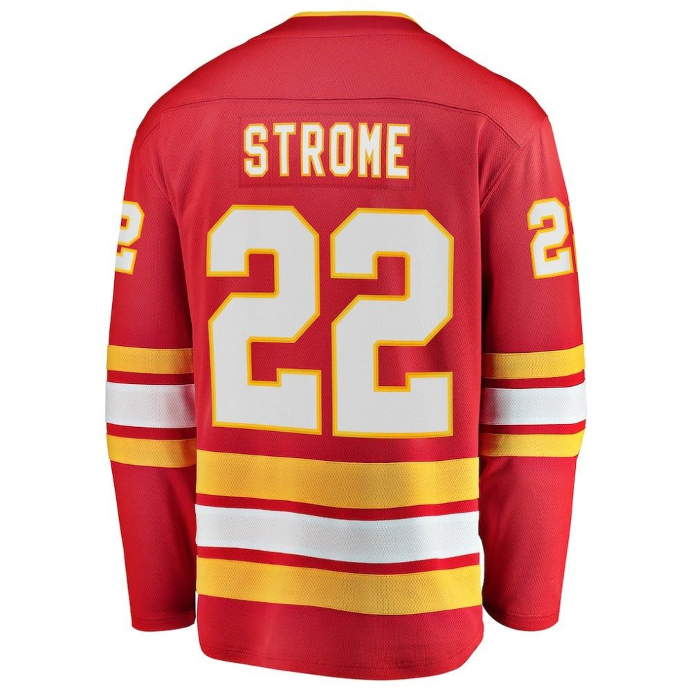 NHL Ryan Strome Calgary Flames Fanatics Home Breakaway Jersey - Red